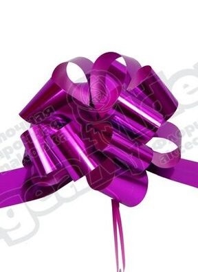 Бант шар металл 50, 10шт. малиновый Бант шар металл 50, 10шт. малиновый