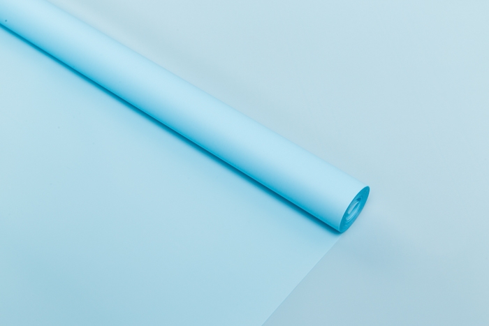 Пленка матовая 60см x 10м голубой Пленка матовая 60см x 10м голубой