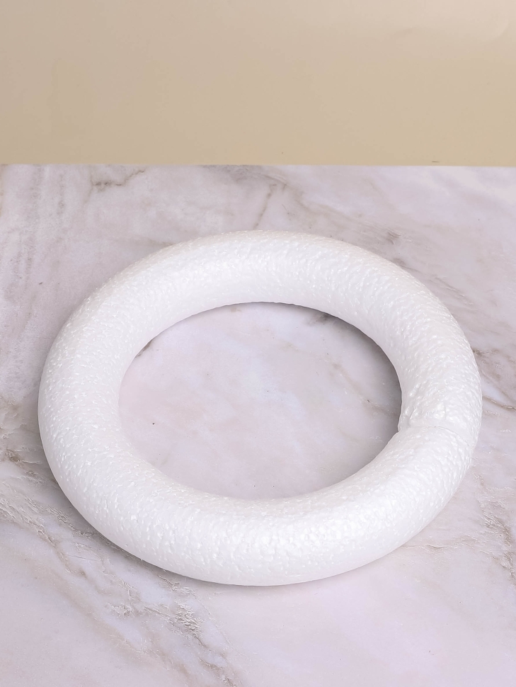 Заготовка из пенопласта "Венок" d24см Заготовка из пенопласта "Венок" d24см