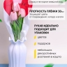 Пакет цветочный Рукав 14х40 на 1цветок Сердце красный/белый 20 шт Пакет цветочный Рукав 14х40 на 1цветок Сердце красный/белый 20 шт