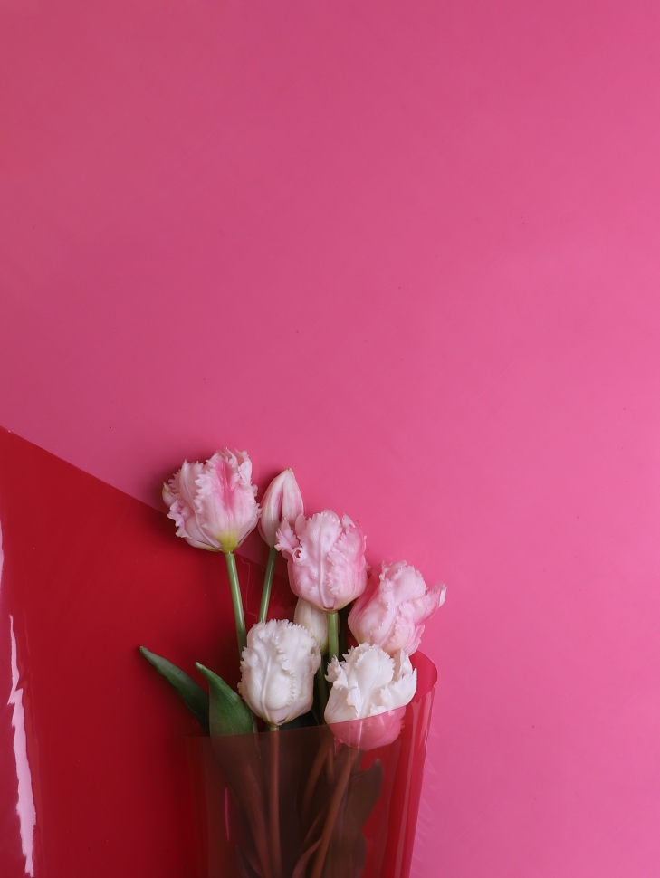 Пленка цветная 45 мкм 58см х 10м гласс винный