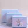 Коробка прямоугольник набор из 3шт 22,5х16х9,5см CN22112105 голубой Коробка прямоугольник набор из 3шт 22,5х16х9,5см CN22112105 голубой