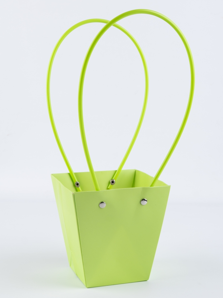 Сумочка для цветов 12х8х12,5см М114 салатовый
