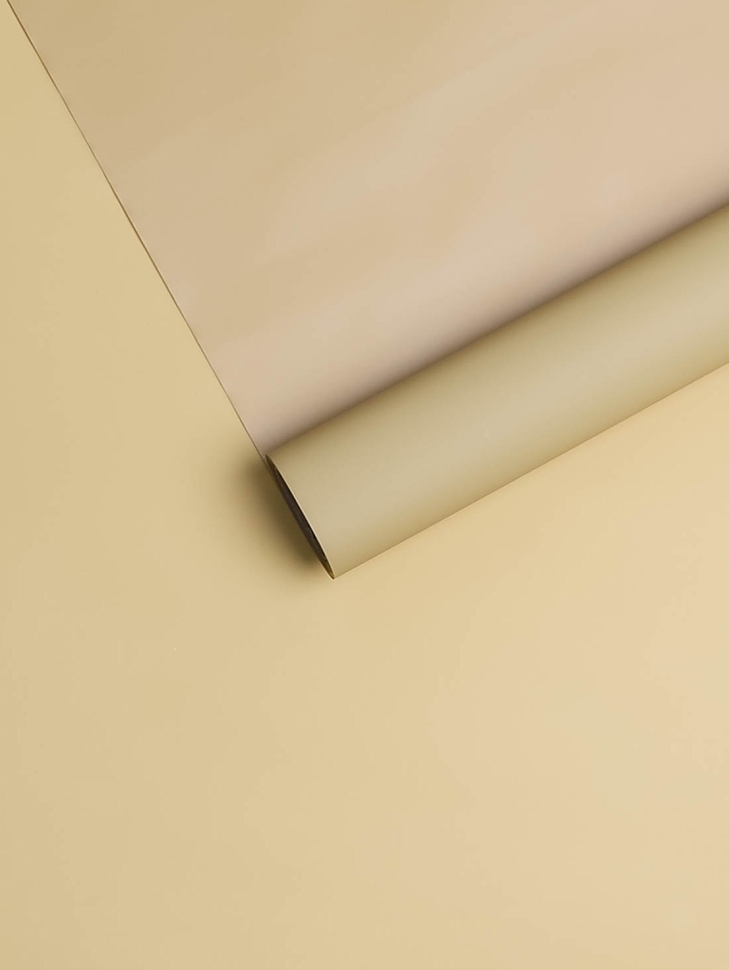 Пленка матовая 55мкм 58см х 10м Romantic пшеничный