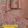 Бумага крафт 70г/м2, 70см x 10м, Новый Год, зеленый/фиолетовый пурпур Бумага крафт 70г/м2, 70см x 10м, Новый Год, зеленый/фиолетовый пурпур