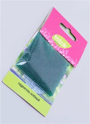 Гидрогель LISTOK 20гр зеленая