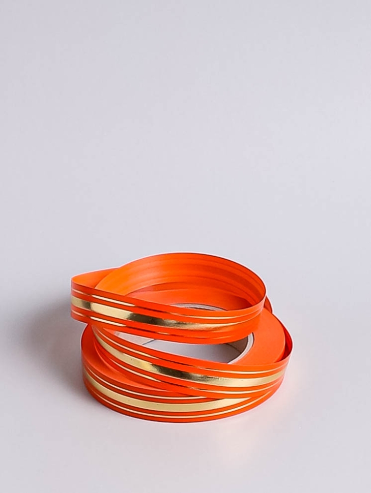 Лента золотая полоса 2/50 РД оранжевая Лента золотая полоса 2/50 РД оранжевая