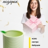 Кашпо керамика 15х15х13см 21M950-1 салатовый Кашпо керамика 15х15х13см 21M950-1 салатовый