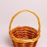 Корзина плетеная (ива) 28х28х32см S-28-3 коричневый