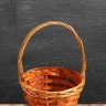 Корзина плетеная (ива) 28х28х32см S-28-3 коричневый