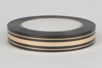 Лента золотая полоса 2/50 РД черная