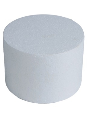 Заготовка из пенопласта "Цилиндр" h9хd15см Заготовка из пенопласта "Цилиндр" h9хd15см