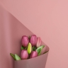 Пленка матовая 55мкм 58см х 10м Romantic розовый пыльный