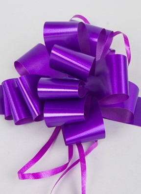 Бант шар простой 18, 10шт. фиолетовый Бант шар простой 18, 10шт. фиолетовый