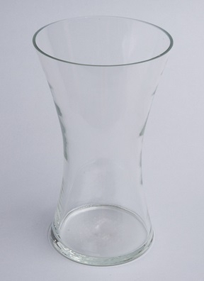 Ваза стекло 2556 Люксембург D17,5x30см талия