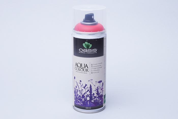 Спрей Краска Floralife 400мл Aqua красный