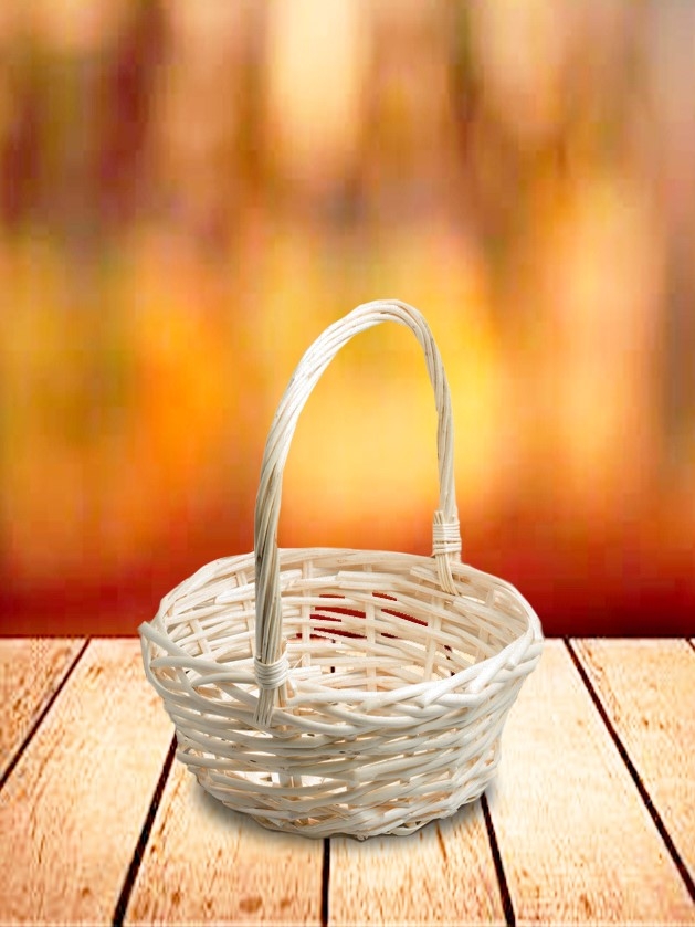 Корзина плетеная (ива) 21х21х27см M-28-35 натуральный