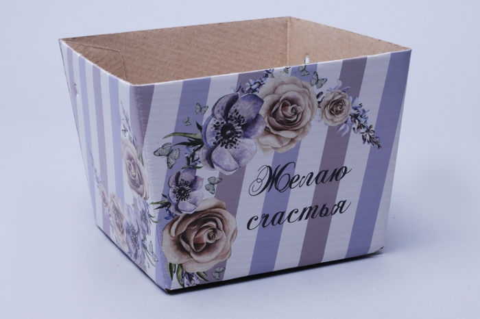 Плайм пакет H110 D150/125 Желаю счастья Полосы фиолетовые