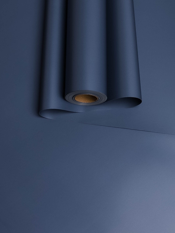 Пленка матовая 70мкм 58см х 10м Магия синий Пленка матовая 70мкм 58см х 10м Магия синий