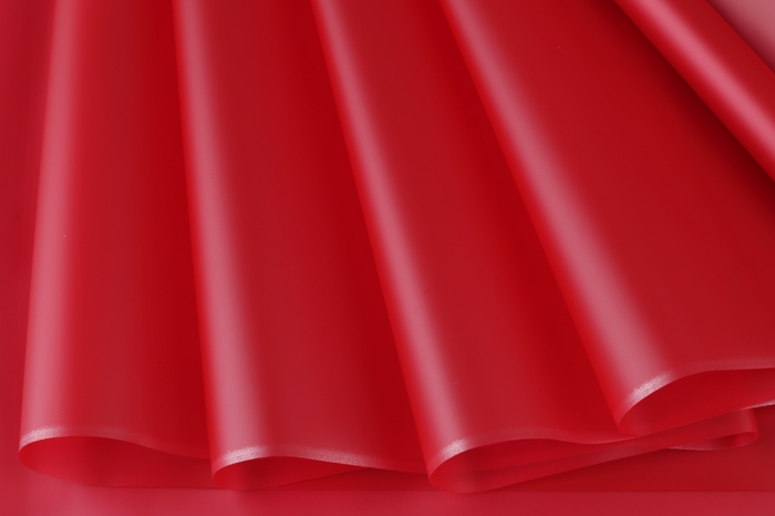 Пленка калька Пастель 50см х 10м красная