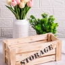 Ящик деревянный интерьерный 30х12х12см "Storage" экзотик Ящик деревянный интерьерный 30х12х12см "Storage" экзотик