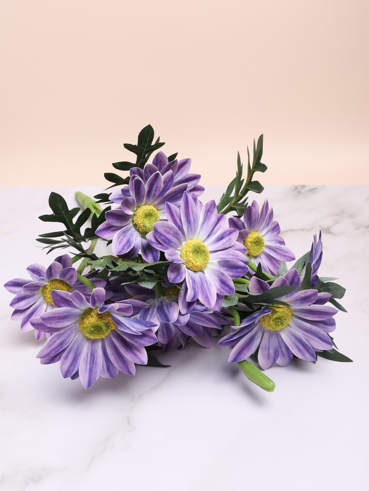 ИЦ Букет Ромашки 45см 11 голов микс ИЦ Букет Ромашки 45см 11 голов микс