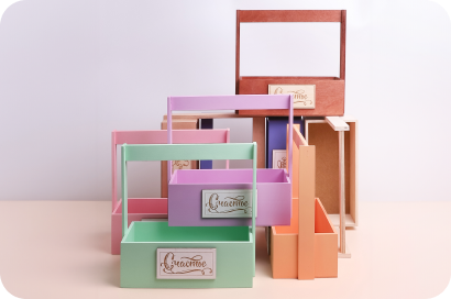 Коробки Корзины Ящики из дерева